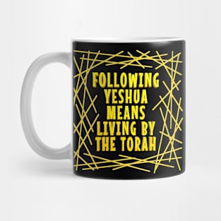 Following Yeshua Mug